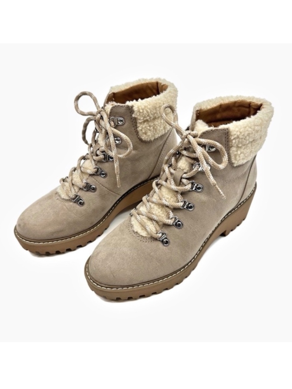 Universal Thread Boots Women's Leah Sherpa Hiker Ankle Size 7.5